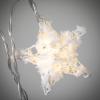 imageSullivans Christmas Tree Garland 6 ft Lighted Star Garland White with LED Lights Christmas Indoor Farmhouse Decorations Perfect for Fireplace Mantle Living Room Dcor
