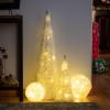 imageSullivans 3175quot 24quot H and 16quot Large Lighted Cone Trees Christmas Dcor Trees Holiday Decor Christmas Tabletop Trees Mantle Decor Christmas Decorations