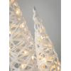 imageSullivans Set of 2 Decorative Christmas White LED Trees LED Christmas Decorations Christmas Decor Indoor Christmas Decor Mantle Decor White 24 and 1575 inches Tall