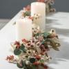 imageSullivans 5 ft Rust Flower Eucalyptus Garland Artificial Greenery Decor for All Seasons Perfect for Weddings Fireplace Mantels Dining and Living Rooms