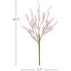 imageSullivans Fake Plants Bunny Tail Grass Stems for Indoor 165quot Artificial Light Pink Bunnytail Greenery Spray Leaf Stem for Pot Vase Arrangement in Living Room Home Office Dcor Shelf Decorations