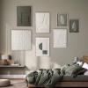 imageSullivans Wall Dcor Wall Art Sculptural Dcor 275quot Cream Abstract Contemporary Lines in Natural Wood Frame Minimalist Decorations Hanging Art Bedroom Office Home Gallery Wall Entrway Bedroom