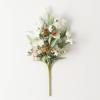 imageSullivans Fake Flower Mixed Wild Flowers Artificial Stem for Indoor 17quot White Pink ampamp Orange Faux LifeLike Pefect for Pot or Vase in Living Room Home ampamp Office Dcor Shelf ampamp Mantle Decorations