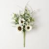 imageSullivans Fake Flowers Sunflower ampamp Wispy Berry Artificial Stem for Indoor 23quot White Flower Bundle Faux LifeLike Perfect for Vase in Living Room Home ampamp Office Dcor Shelf ampamp Mantle Decorations