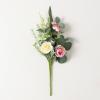 imageSullivans Fake Plants Ranunculus ampamp Blossoms Flower Stems Indoor 185quot Artificial Pink ampamp White Floral Pick LifeLike Greenery for Vase Arrangement Living Room Home ampamp Office Dcor Shelf Decorations