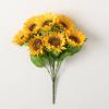 imageSullivans Fake Plants Sunflower Artificial Flower Stem for Indoor 19quot Faux LifeLike Greenery Plant Perfect for Any Pot or Vase in Living Room Home ampamp Office Dcor Shelf ampamp Mantle Decorations