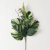 imageSullivans Fake Plants Variegated Leaf Stems for Indoor 285quot Artificial Large Green Cream Monstera ampamp Mixed Greenery Spray for Vase or Arrangement in Living Room Home ampamp Office Dcor Shelf Decorations
