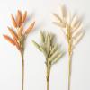 imageSullivans Fall Dried Okra Stem Trio Artificial Fake Flower Lifelike Bouquet Centerpiece for Home Office Weddings and Gifts Decor