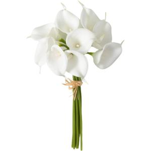 imageSullivans Artificial Calla Lily Bouquet Stem 15quot H White Everyday Home Decor Artificial Plants Indoor Artificial Greenery Room Kitchen Office ampamp Bathroom Dcor Fake Plants