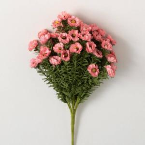 imageSullivans Fake Plants Daisy Artificial Pink Flower Stem for Indoor 16quot Faux LifeLike Greenery Plant Perfect for Any Pot or Vase in Living Room Home ampamp Office Dcor Shelf ampamp Mantle Decorations