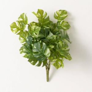 imageSullivans Fake Plants Monstera Artificial Green Stem for Indoor 115quot Faux LifeLike Greenery Plant Perfect for a Pot or Vase in Living Room Home ampamp Office Dcor Shelf ampamp Mantle Decorations