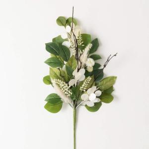 imageSullivans Fake Plants Silver Dollar Stems for Indoor 30quot Artificial Mixed Silver Dollar Green ampamp White Spray Leaf for Vase or Arrangement in Living Room Home and Office Dcor Shelf Decorations