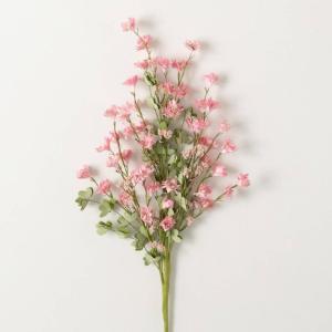 imageSullivans Fake Plants Wildflower Stem Indoor 31quot Artificial Pink Wild Flower Floral Spray Faux LifeLike Greenery Perfect for Vase or Arrangement Living Room Home ampamp Office Dcor Shelf Decorations