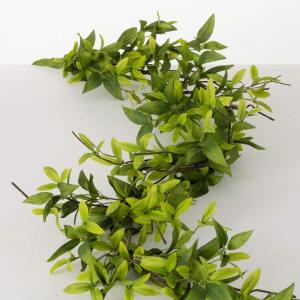 imageSullivans Greenery Garland Ruscus ampamp Twig Spring Garland for Indoor 62quot Faux LifeLike Green Garland for Mantle Decor Living Room Home ampamp Office Fireplace Decorations