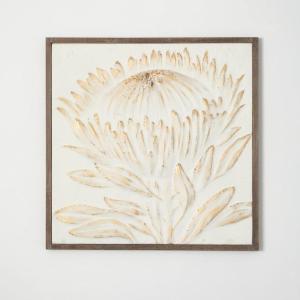 imageSullivans Hammered Metal Protea Art Wall Dcor Wall Art Wall Art Dcor Modern Wall Dcor