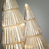 imageSullivans Christmas Lighted Glass Tree Set of 2 Christmas Decor Holiday Decor Tabletop Christmas Decorations LED Christmas Decor Gold 95 ampamp 11175 inches Tall