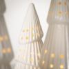 imageSullivans Lighted Porcelain Mini Tree Set of 3 Christmas Decor Holiday Decor Tabletop Christmas Decorations LED Christmas Decor White 1025 825 ampamp 625 inches Tall