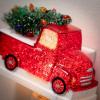imageSullivans Red Christmas Truck Nightlight Holiday Plugin Night Light for Hallway Bedroom and Bathroom Decorations