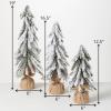 imageSullivans Faux SnowFlocked Pine Tree Trio Christmas Dcor Trees Holiday Decor Christmas Tabletop Trees Mantle Decor Christmas Decorations