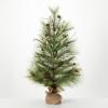 imageSullivans 36quot Green Pine Tree with Curling Willow Everyday Artificial Trees Fake Indoor Tree Artificial Greenery Decor Living Room Office Entryway Home Decor