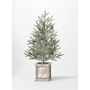 imageSullivans 2 Foot Potted Green Pine Artificial Tree Christmas Dcor Trees Holiday Decor Christmas Tabletop Trees Mantle Decor Christmas Decorations