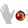 imageSullivans 4quot Iridescent Red Ornaments  Set of 2  Home for The Holidays  Christmas Tree Ornaments  Iridescent Ornaments  Opalescent Christmas Decor