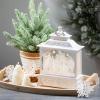 imageSullivans Ceramic Snowflake Ornament White 65quot H Ceramic Set of 3 Christmas Dcor Christmas Tree Dcor Ornament Set Christmas Decorations