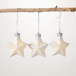 imageSullivans Illuminated Star Ornament Set Multicolored Christmas Ornaments Christmas Decor Christmas Tree Decor Ornament Set Christmas Decorations