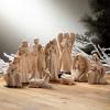 imageSullivans Gray 9Piece Neutral Nativity Christmas Mother Mary Jesus Joseph Traditional Christmas Story Nativity Scene Collectible Gift