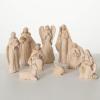 imageSullivans Gray 9Piece Neutral Nativity Christmas Mother Mary Jesus Joseph Traditional Christmas Story Nativity Scene Collectible Gift