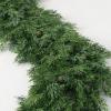 image:imageSullivans 6 8 Soft Touch Green Cedar Garland Artificial Greenery Seasonal Holiday Decor Perfect for Weddings Fireplace Mantels Dining and Living RoomSoft Cedar