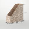 image:imageHome Office and School Embossed Metal Upright Single File Holder