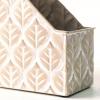 image:imageHome Office and School Embossed Metal Upright Single File Holder