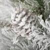 image:imageSullivans 3 Foot Snow Flocked Green Pine Tree in Burlap Christmas Dcor Trees Holiday Decor Christmas Tabletop Trees Mantle Decor Christmas Decorations