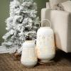 image:imageSullivans 3 Foot Snow Flocked Green Pine Tree in Burlap Christmas Dcor Trees Holiday Decor Christmas Tabletop Trees Mantle Decor Christmas Decorations