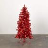 image:imageSullivans 4 Foot Red Illuminated Tinsel Christmas Tree Christmas Dcor Trees Holiday Decor Christmas Tabletop Trees Mantle Decor Christmas Decorations