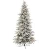 image:imageSullivans 9 Foot Snow Look Flocked Slim Balsam Tree Christmas Dcor Trees Holiday Decor Christmas Tabletop Trees Mantle Decor Christmas Decorations