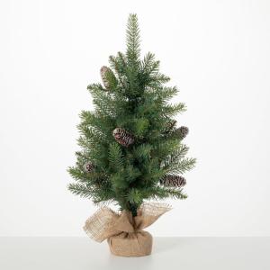 image:imageSullivans 24 Small Pinecone Tree in Burlap Christmas Dcor Trees Holiday Decor Christmas Tabletop Trees Mantle Decor Christmas Decorations