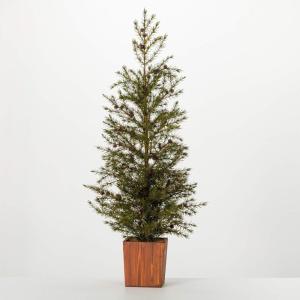 image:imageSullivans 45 Inch Potted Green Cedar Pinecone Tree Artificial Christmas Tree Dcor for Home Holiday Decoration