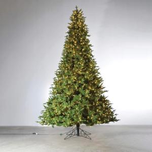 image:imageSullivans Lush 12 Foot Lush Green PreLit Christmas Tree Artificial Fake Flower Lifelike Bouquet Centerpiece for Home Office Weddings and Gifts Decor