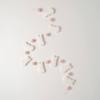image:imageSullivans Garland 6 Ft White Bunny Spring Easter Garland for Indoor 72 Fuzzy White Bunnies amp Pink Pom Pom Garland for Mantle Decor Living Room Home amp Office Fireplace Banister Decorations