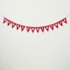 image:imageSullivans Red Felt Merry Christmas Garland Christmas Decor Christmas Garland Garland Garland Christmas Decorations Farmhouse Christmas Dcor 72 Inches Long