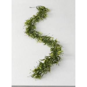 image:imageSullivans 6 ft Green Smilax Summer Garland Artificial Greenery Spring Garland Decor Perfect for Weddings Fireplace Mantels Dining and Living Room