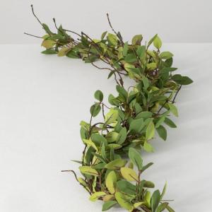 image:imageSullivans 6 ft Ruscus Green Leafy Twig Garland Artificial Greenery Spring Garland Decor Perfect for Weddings Fireplace Mantels Dining and Living Room