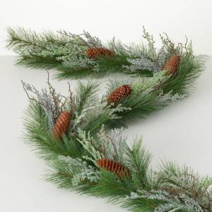 image:imageSullivans Cedar and Pine Garland Christmas Dcor Artificial Garland Christmas Garlands Garlands for Mantel Dcor