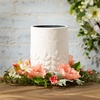 image:imageSullivans 145 Inch Peachy Poppy Small Wreath Spring and Summer Artificial Wreath Everyday Wreath Front Door Wreaths Indoor amp Outdoor Wreaths Door Entryway Porch Dcor