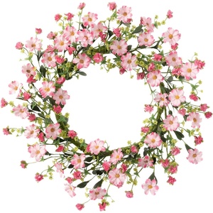image:imageSullivans 19 Inch Wildflower Wreath Spring and Summer Artificial Wreath Everyday Wreath Front Door Wreaths Indoor amp Outdoor Wreaths Door Entryway Porch Dcor