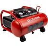 imageCraftsman Air Compressor 3 Gallon Max 155 Psi Pressure 15 HP OilFree MaintenanceFree Portable CMXECXA0200341 Red