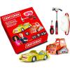 imageCRAFTSMAN Bundle 4 OK013CM Sprint Racer Kit OK017CM Bulldozer Kit PH Mini Screwdriver Hammer Safety Goggles