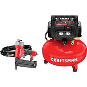 imageCRAFTSMAN Air Compressor Combo Kit 1 Tool CMEC1KIT18Compressor  Tool Kit Only